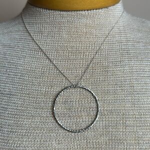 Tiffany & Co. Pablo Picasso Sterling Silver Hammered Circle Necklace
